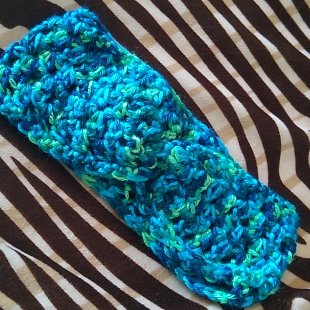 HANDMADE faux-twist headband/ear warmer